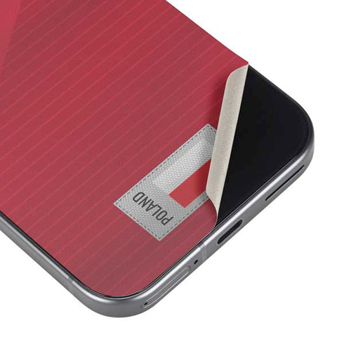 Poland Soccer Flag Google Pixel 9 Skin